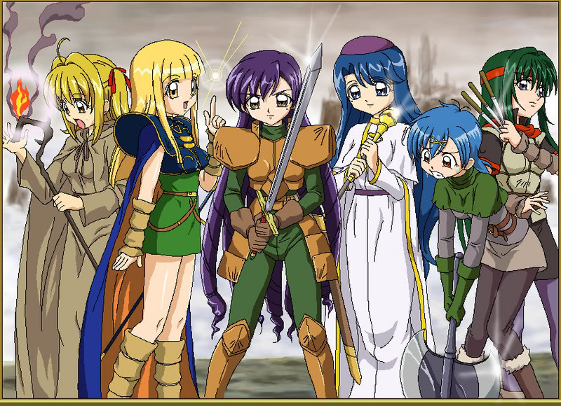 MMPPP crossover w Lodoss Wars