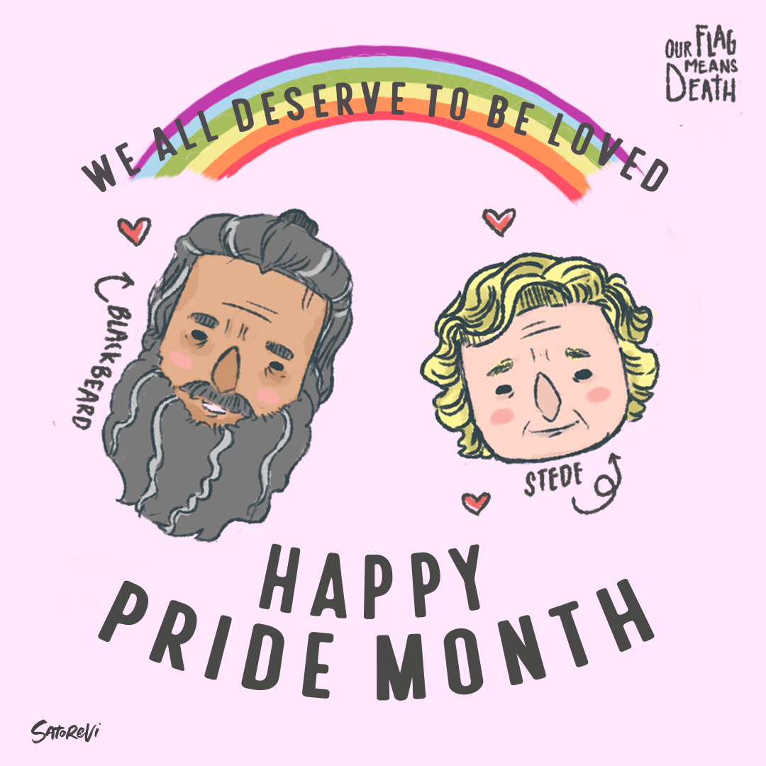 Ofmd-Pride Month by Satorevi-art on DeviantArt Ofmd-Pride Month by Satorevi-art on DeviantArt