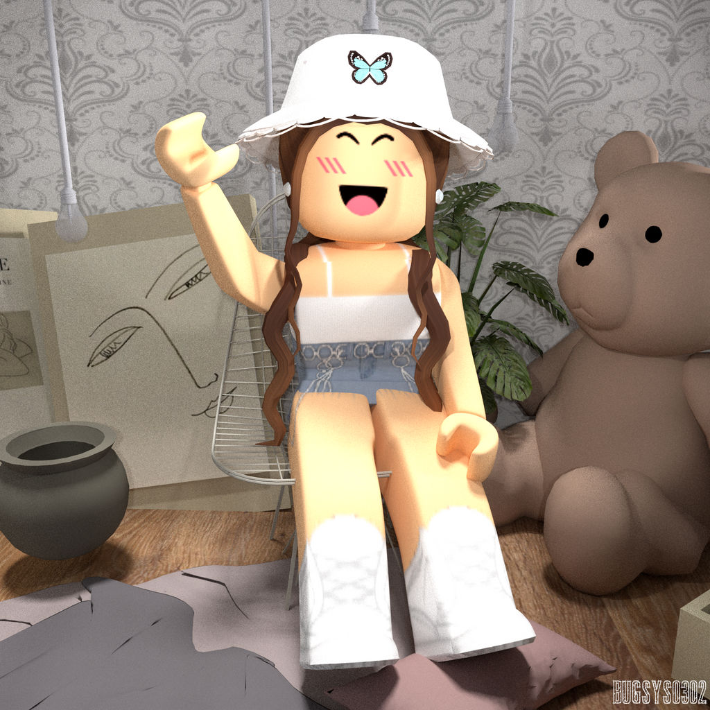 Roblox GFX - Aesthetic Girl by Bugsys0302 on DeviantArt