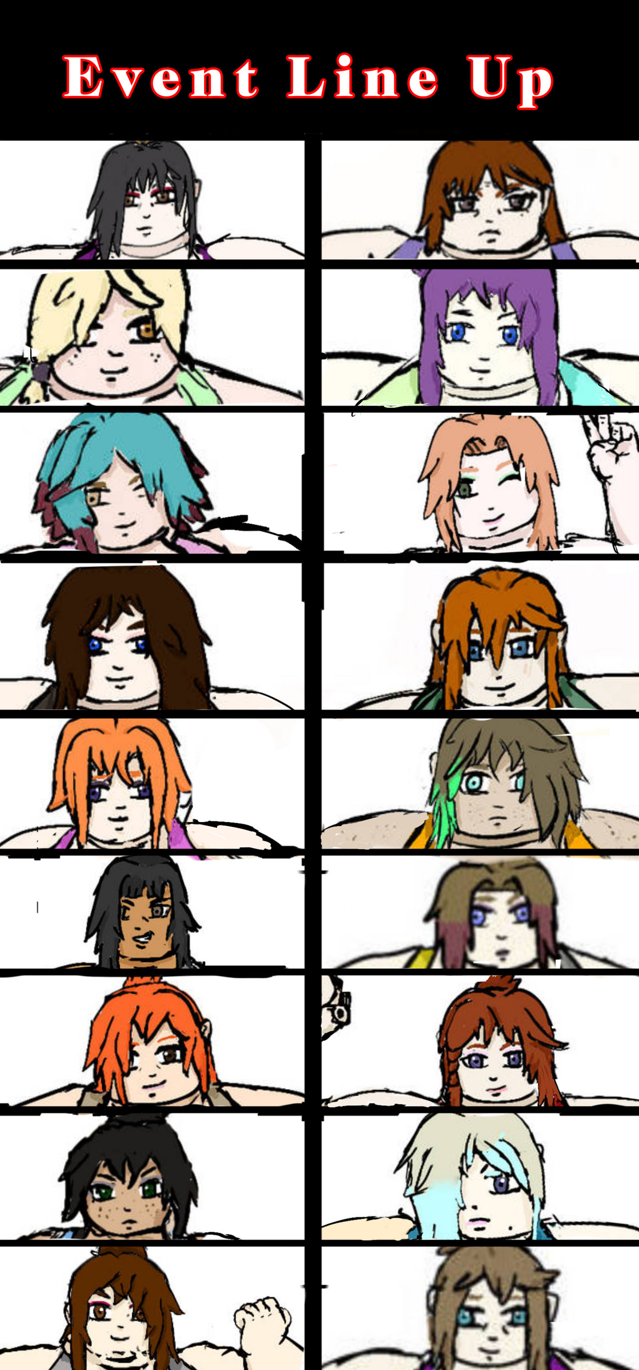 Dx Rocker Upcoming Event Line-Up by Dxrocker3 on DeviantArt