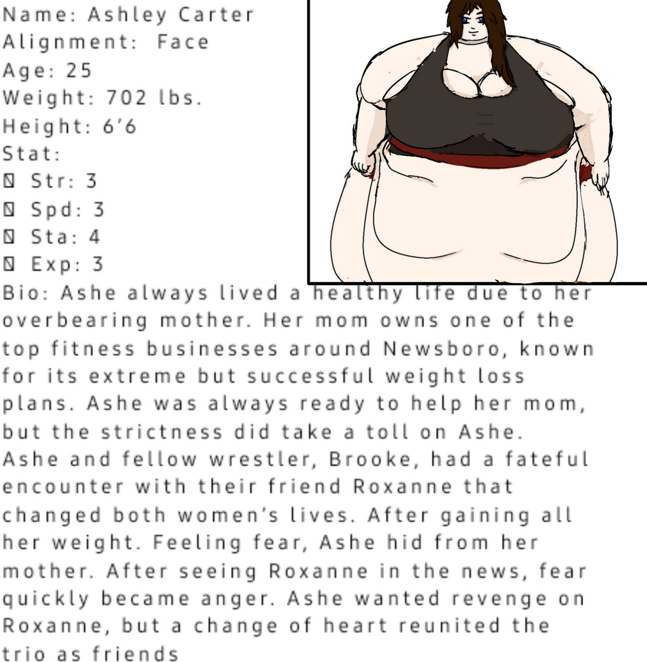 Bio Deviantart Ashley Carter's Bio by Dxrocker3 on DeviantArt