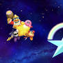 Fangame Kirby All-stars Rainbow star planet