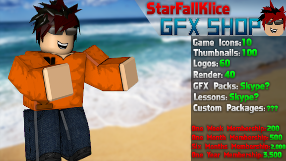 Custom Roblox GFX 