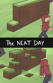 The most likely thing that an enderman would do