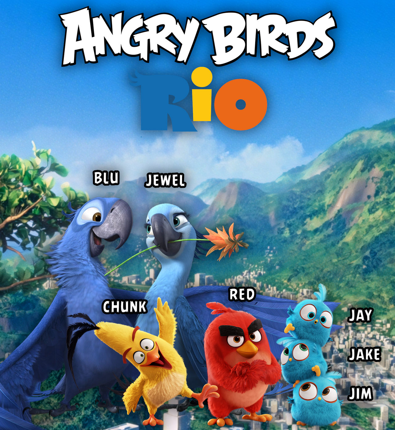 Angry Bride Rio Angry Birds Rio by RAWLDER75 on DeviantArt