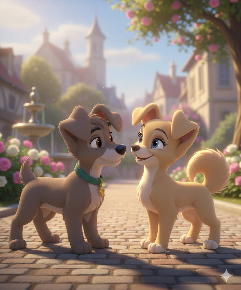 Scamp and Angel by RAWLDER75 on DeviantArt
