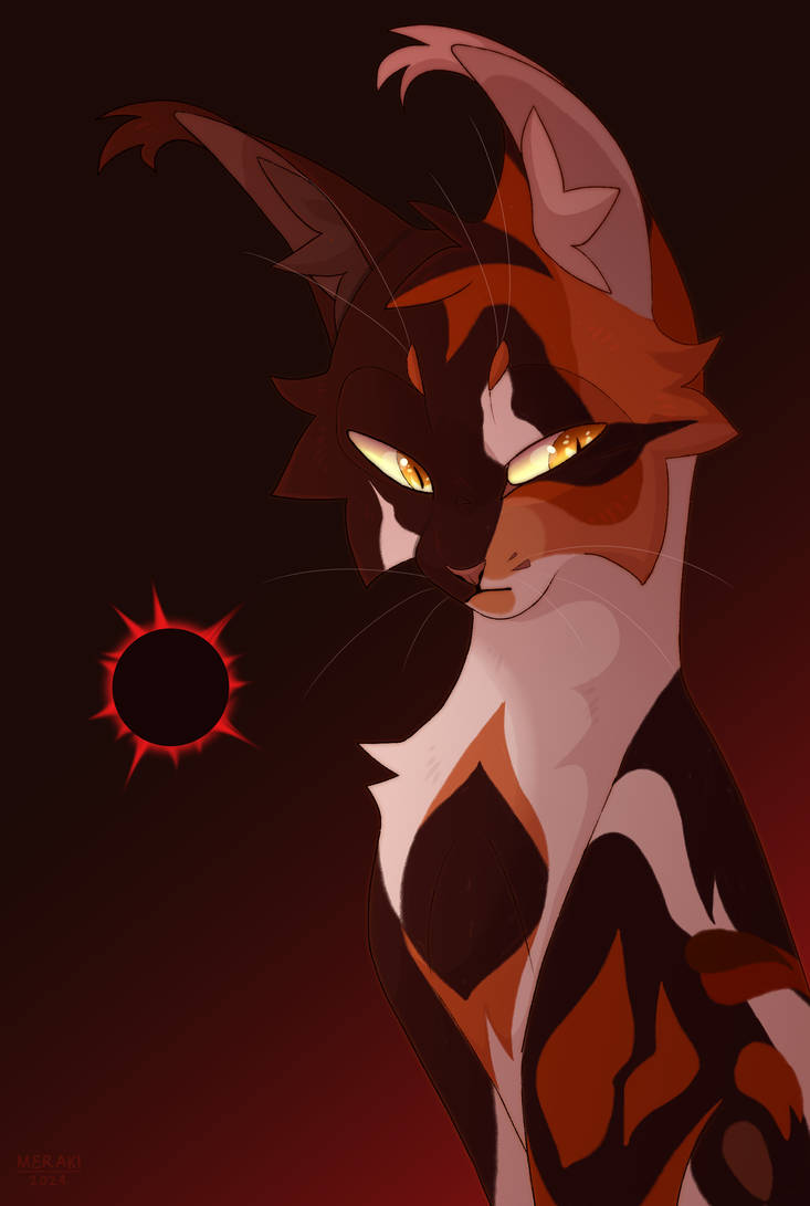 Red Sol Cat Sol - Warrior Cats by Merrraki on DeviantArt