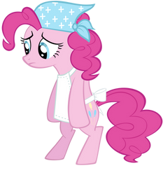 Overworked Pinkie Pie