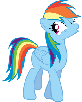 Rainbow Dash Wink