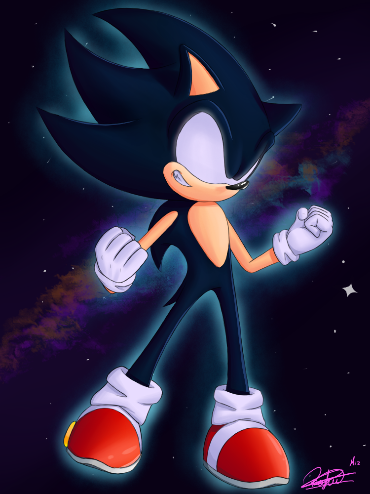 The Dark Sonic by ByGhostEduard on DeviantArt