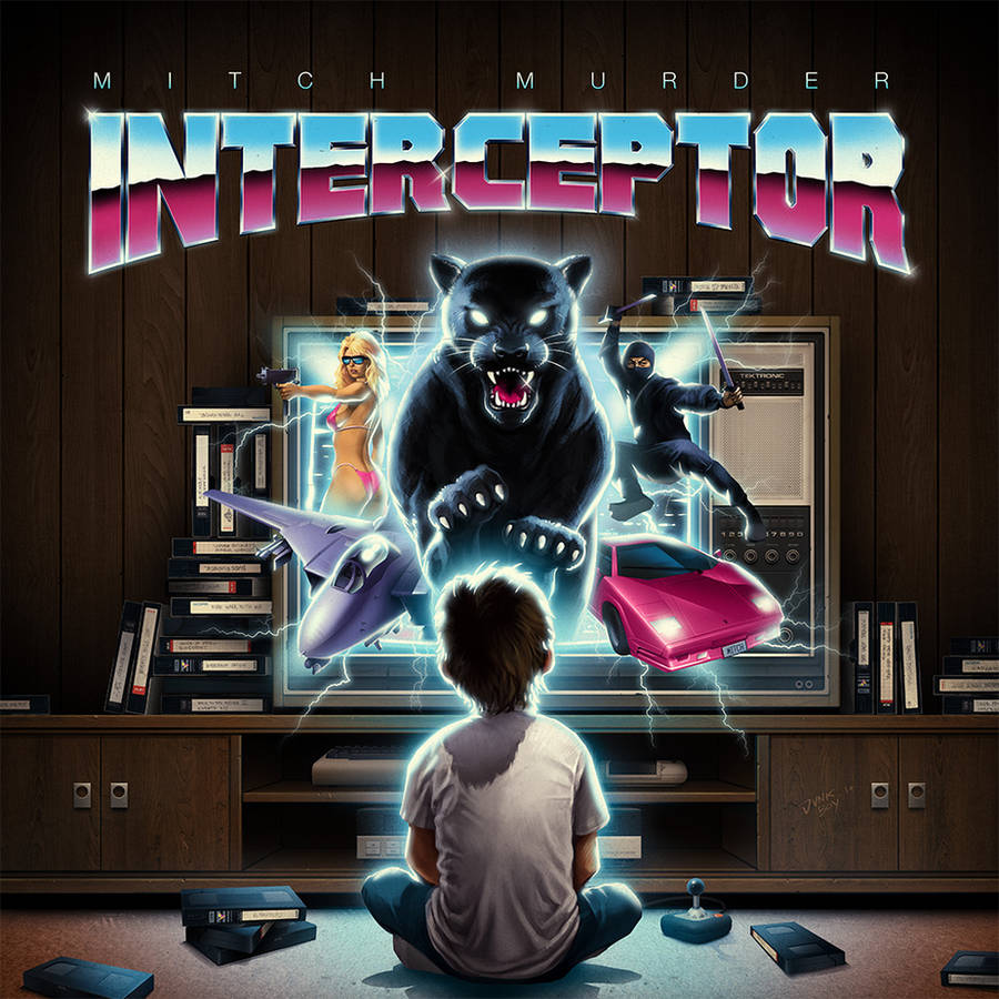 Mitch Murder - Interceptor (front cover) by jnkboy