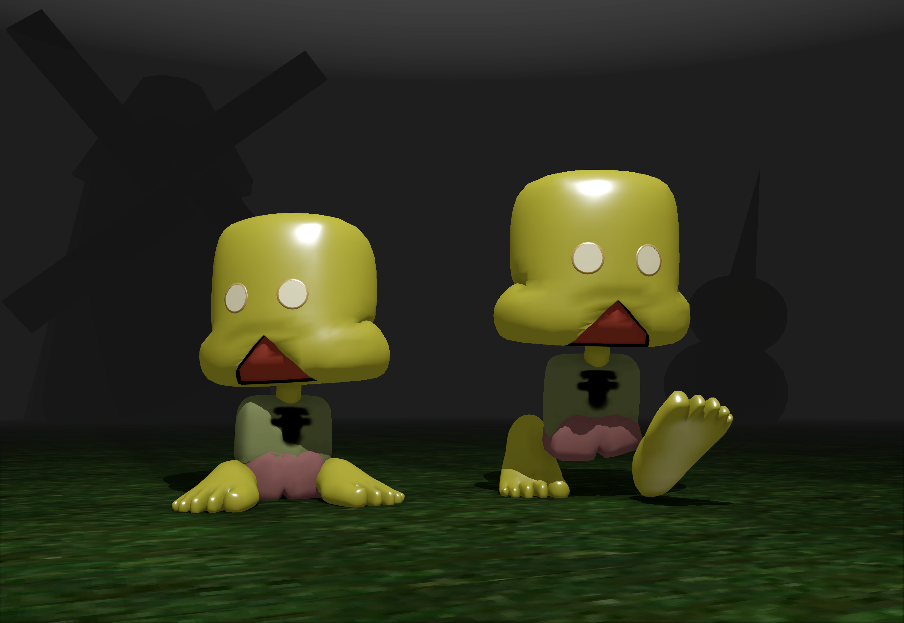 Petscop main character 3D model by SeriousNorbo on DeviantArt