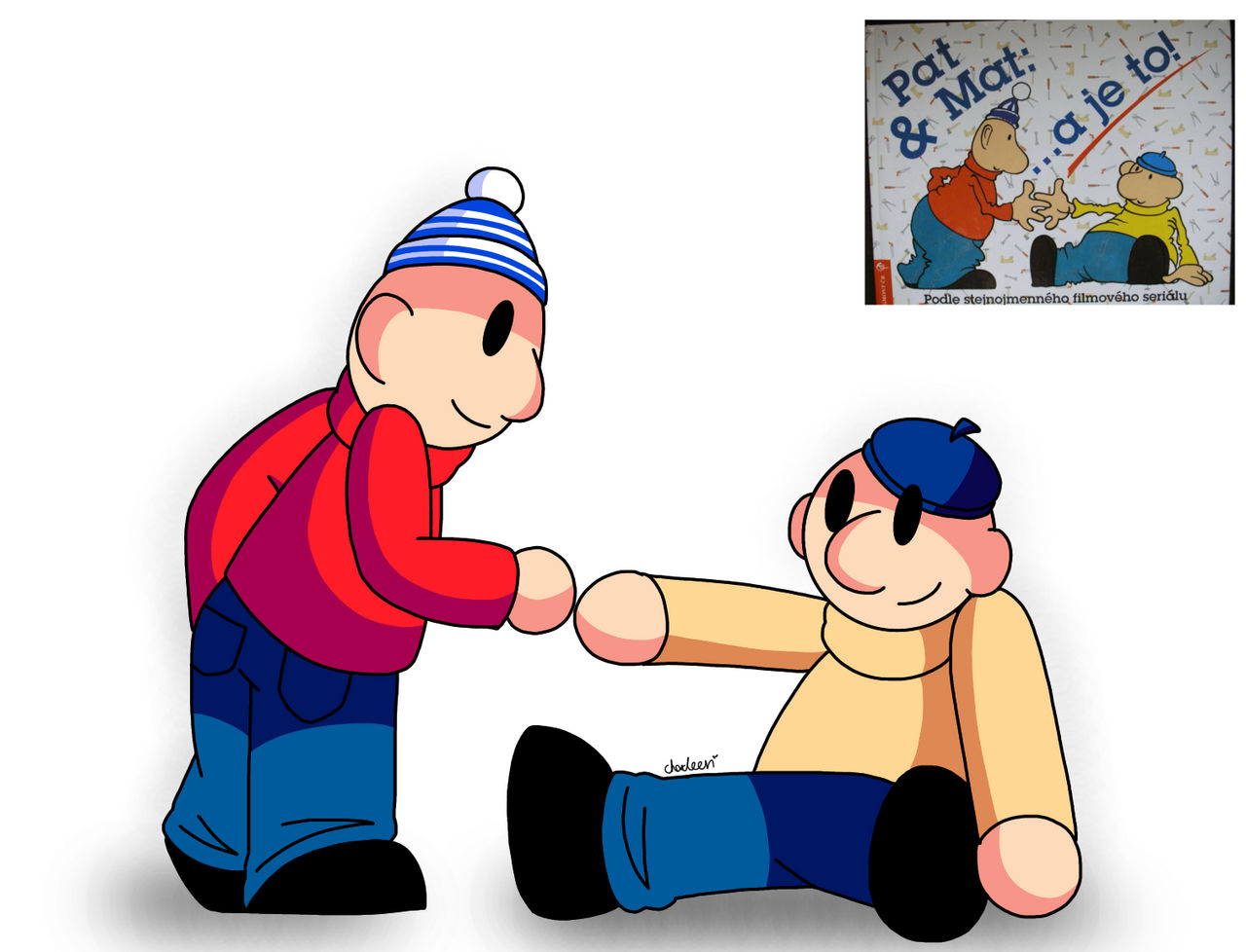 Pat Mat Drawing Pat and Mat redraw!! by Tordsgfandwife2 on DeviantArt