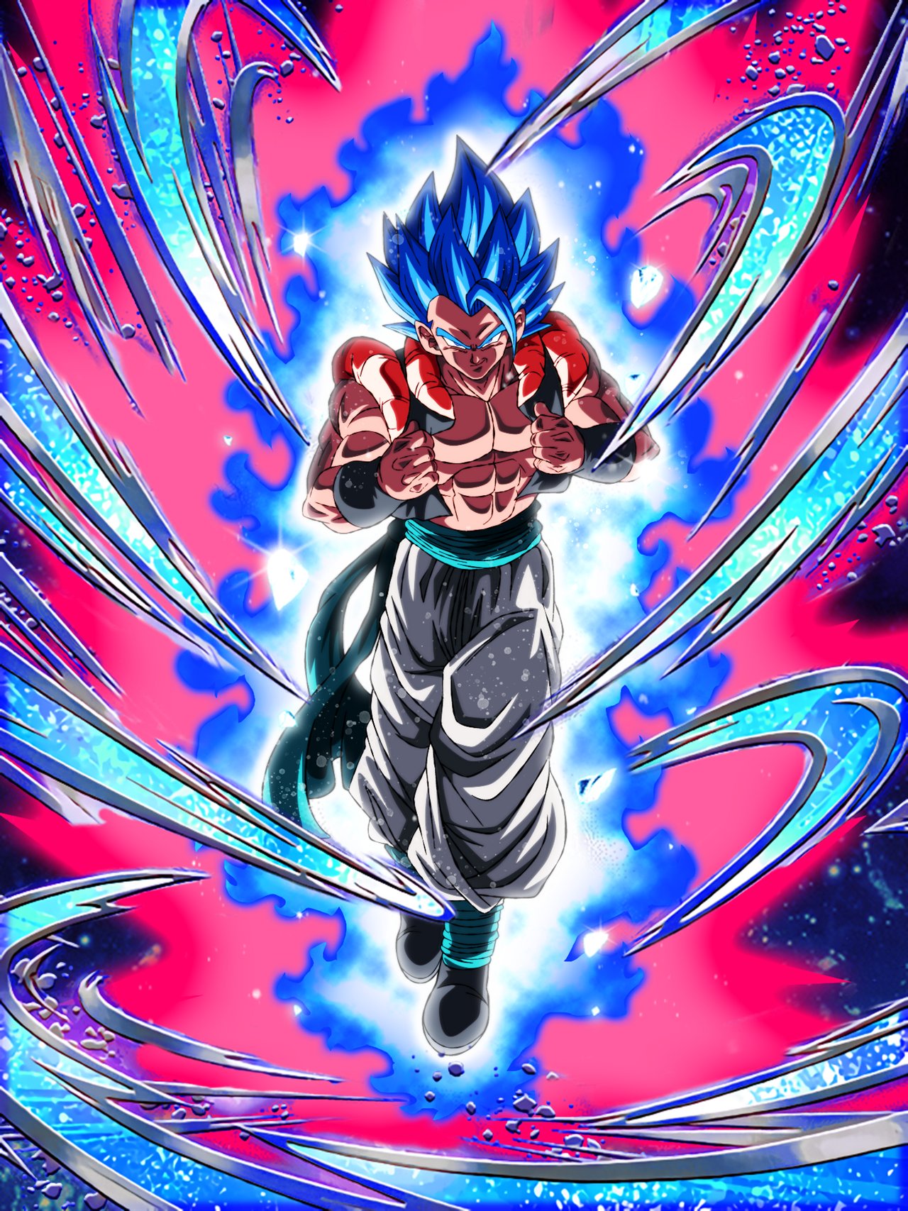 Gogeta Royal Blue (Blue Evolved) by NuggetsMcfly on DeviantArt