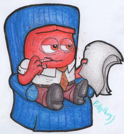 Less Grumpy by frillythingy on DeviantArt