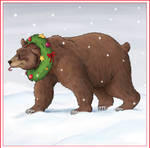 Christmas Bear by UrsusArctos