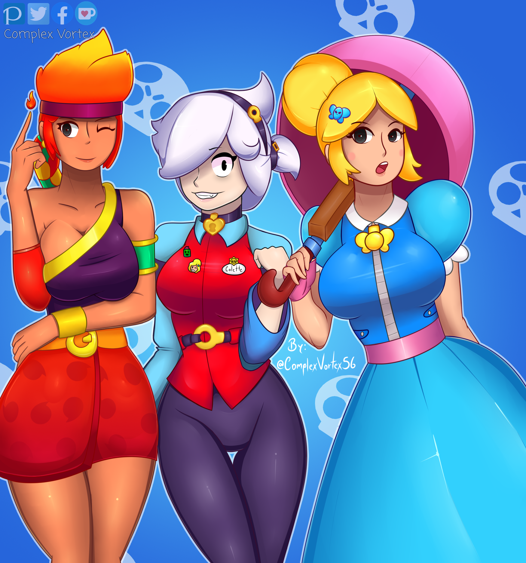 Amber Colette And Piper Brawl Stars By Byadar On Deviantart - amber colette and piper brawl stars amber brawl stars png Amber Colette And Piper Brawl Stars By Byadar On Deviantart - amber brawl stars png