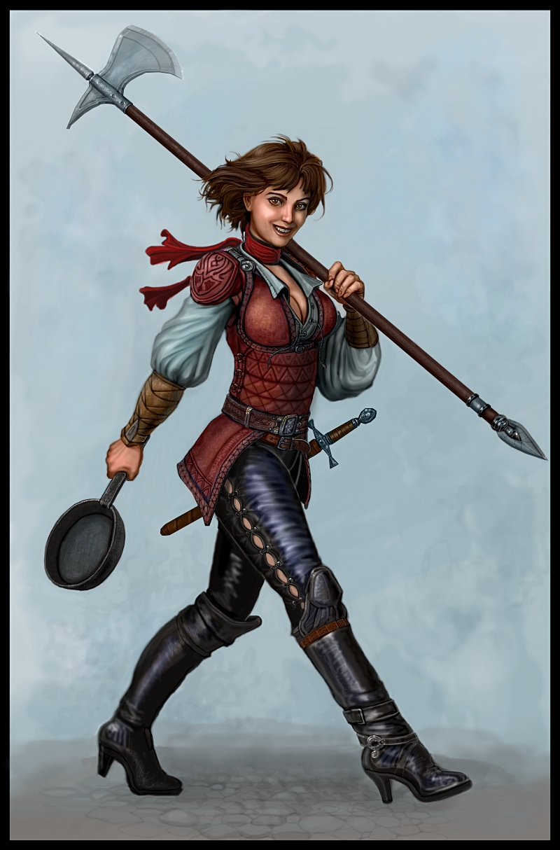 Halberd Ranger Halberd For Breakfast by SirTiefling on DeviantArt