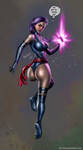 Psylocke's Back Problem by SirTiefling