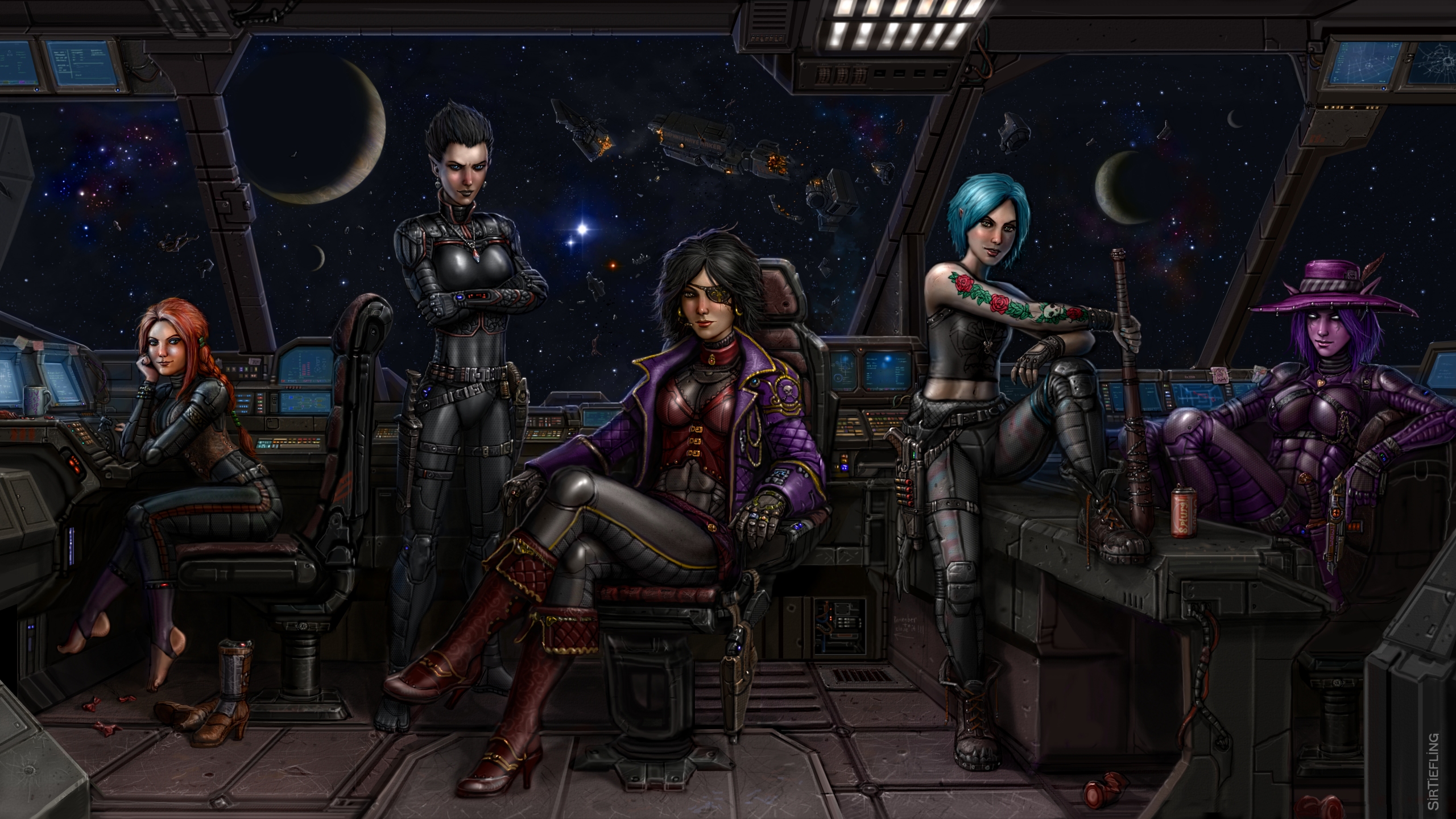 Shadowrunning With Details by SirTiefling on DeviantArt