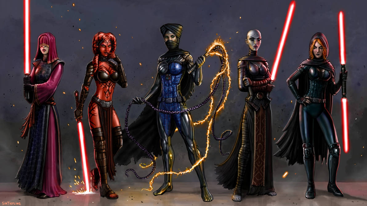 Dark Side Ranks Dark Side Dames by SirTiefling on DeviantArt