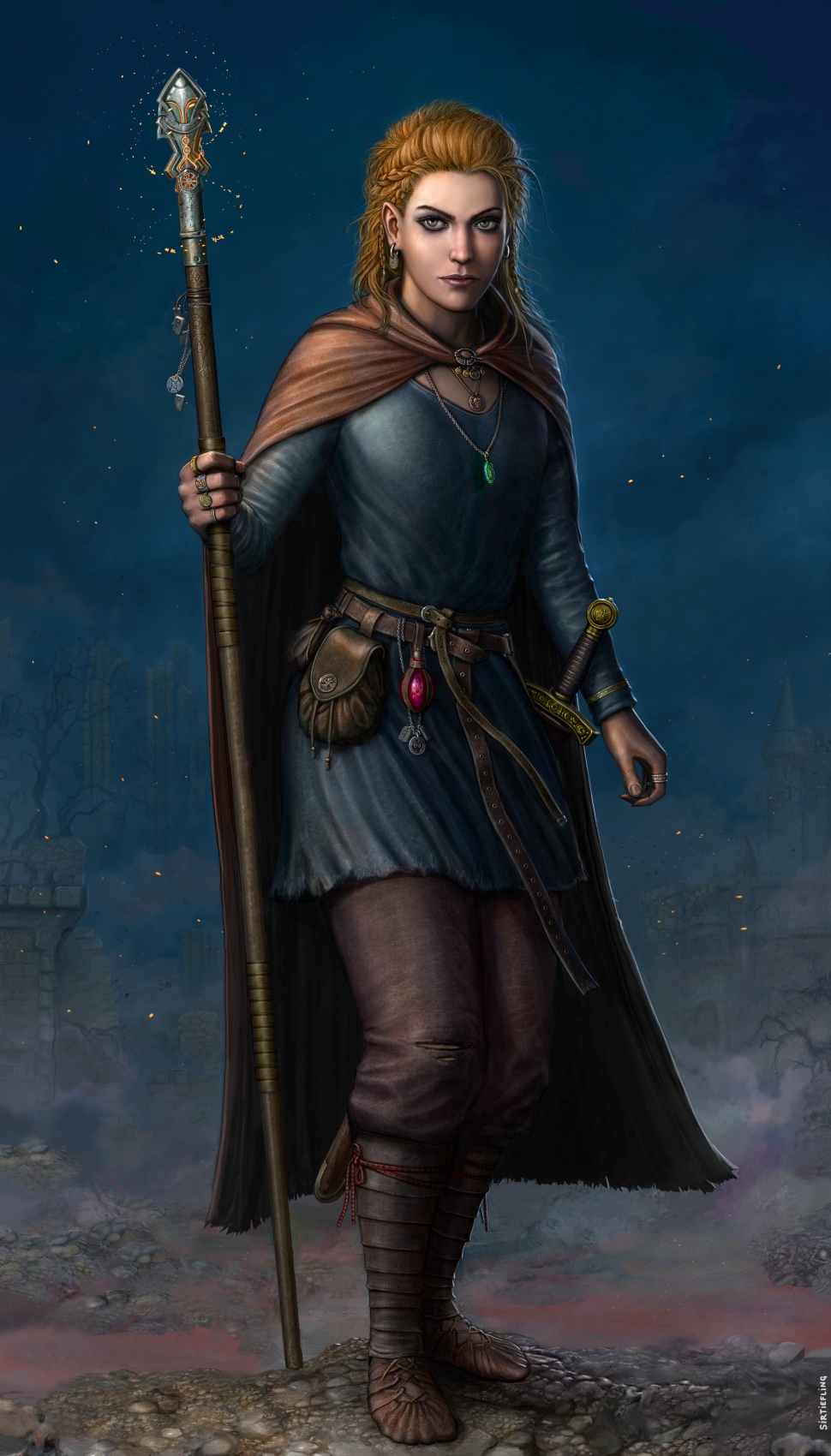 Caistor Rune The Runecaster by SirTiefling on DeviantArt