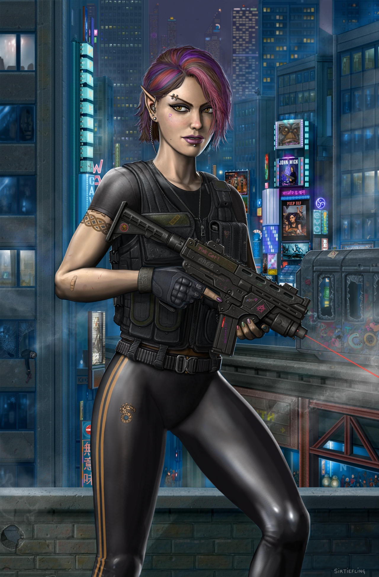 Shadowrunning With Details by SirTiefling on DeviantArt