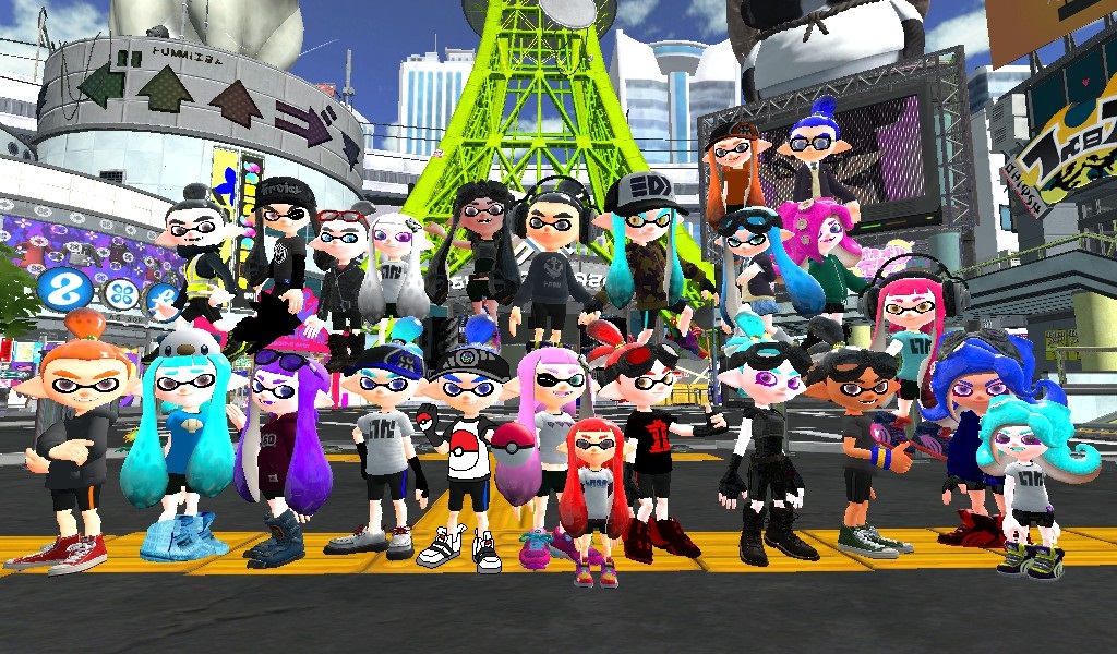 All of my Splatoon Friends by K-Thrillz12 on DeviantArt