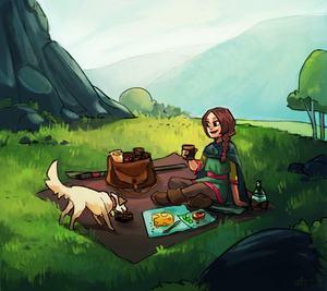 Pastoral Picnic by zuluyo