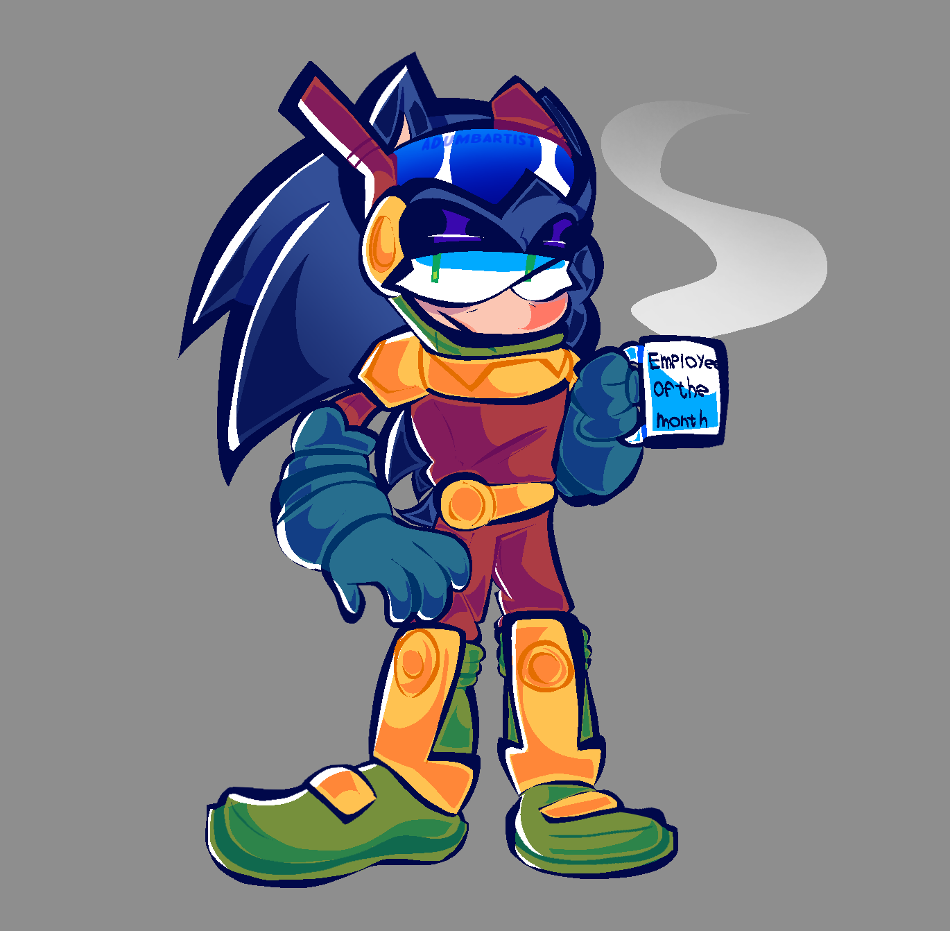 Zone Cop zonic the zone cop by ADumbArtist64 on DeviantArt
