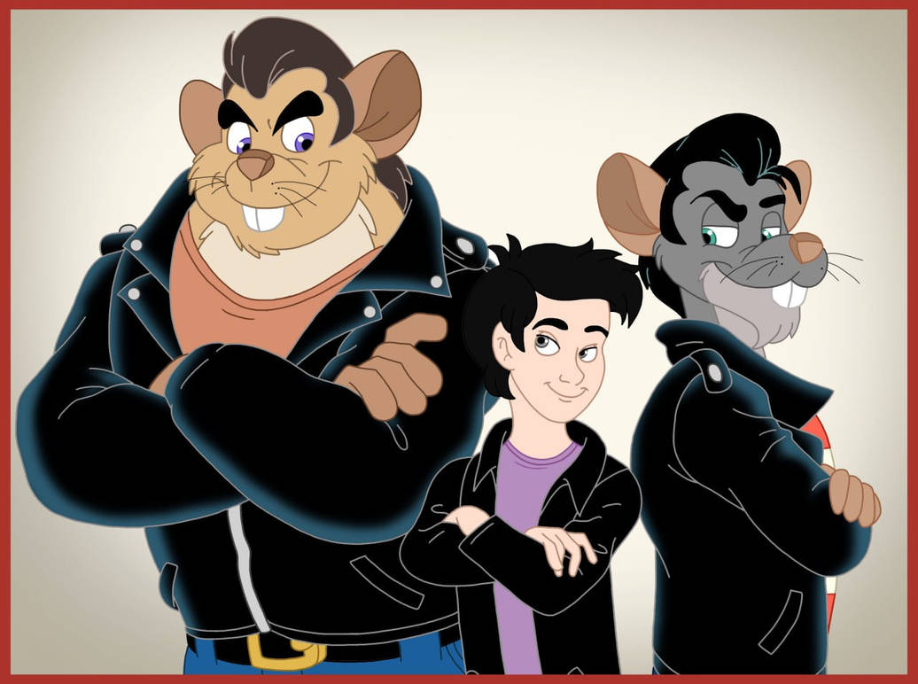 Chris meets The Pack Rats by lonetimberwolf1997 on DeviantArt