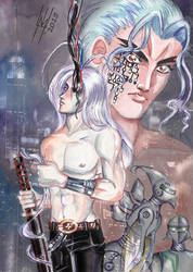 Tenjou Tenge: cyborg AU