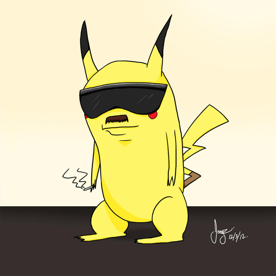 Smoker Pikachu