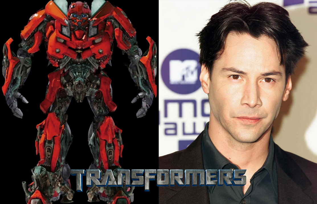 Keanu Reeves as Cliffjumper (Transformers) by Gojurassicwars22 on ...