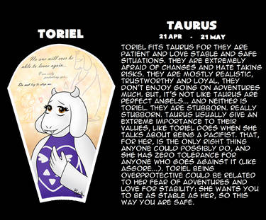 Zodiac Taurus - Toriel