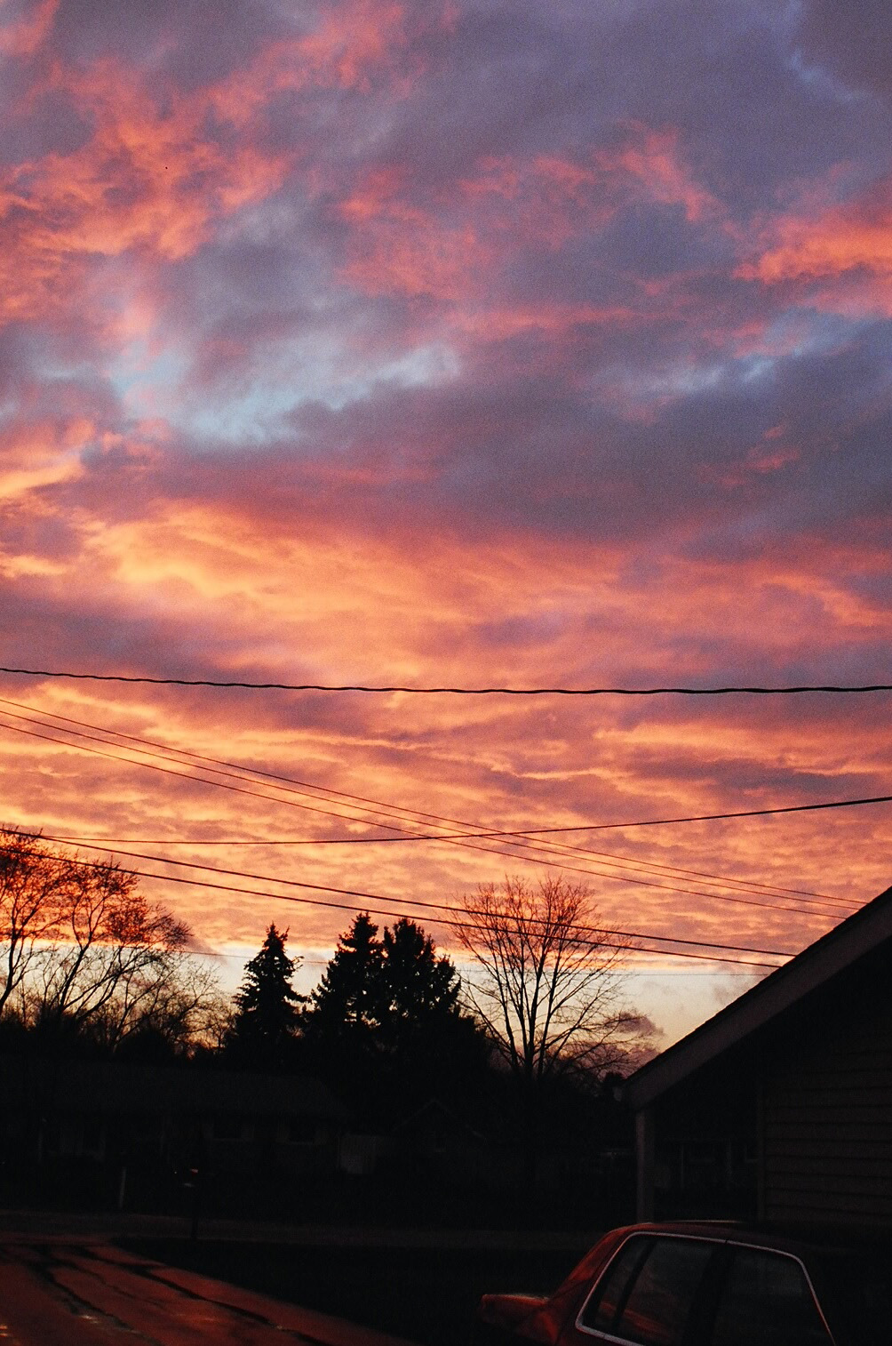 Suburban Sunset