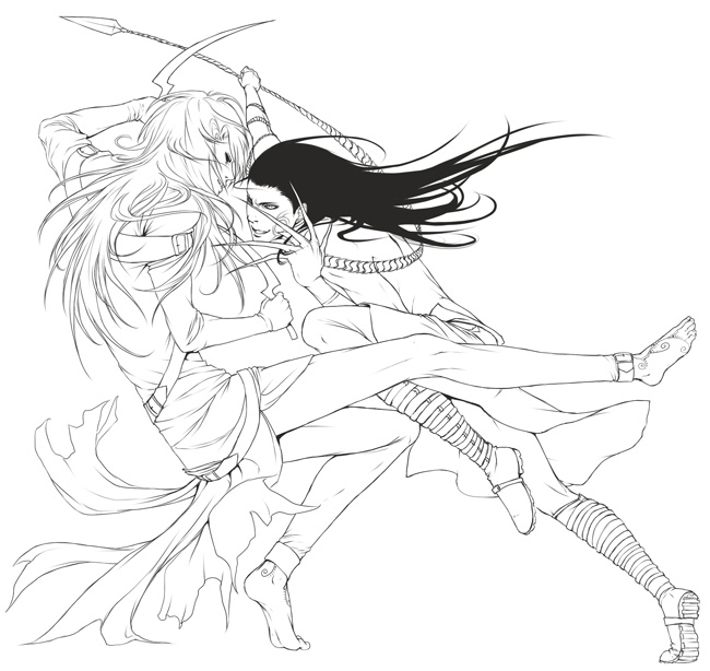 Fight :lineart: