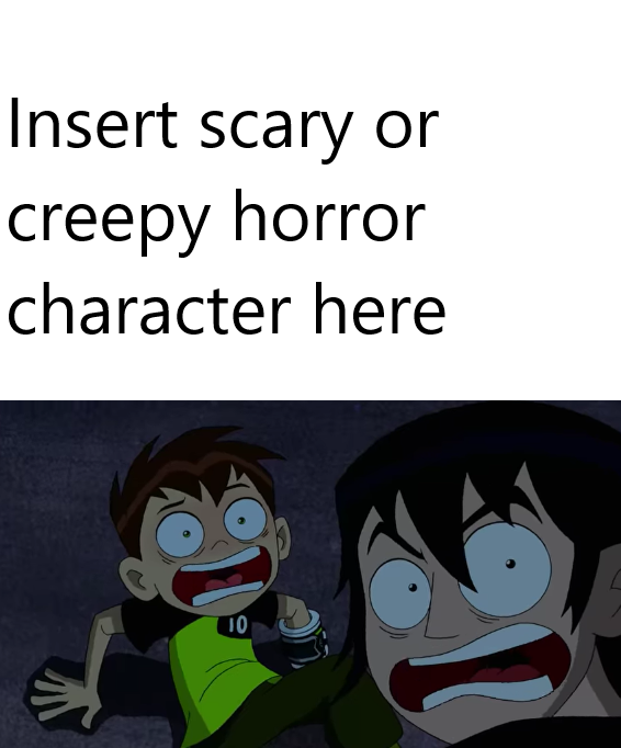 Ben and Kevin scared meme template by Dimitron75 on DeviantArt