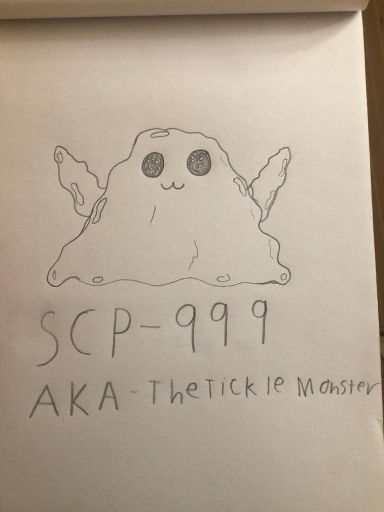 SCP-999 aka The Tickle Monster: Anthropomorphized by Kurozart on DeviantArt