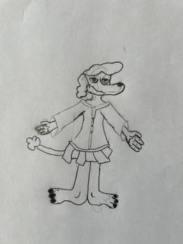 Blueberry, OC, Pencil