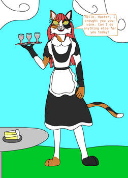 Former Human Brainwashed Catgirl Maid
