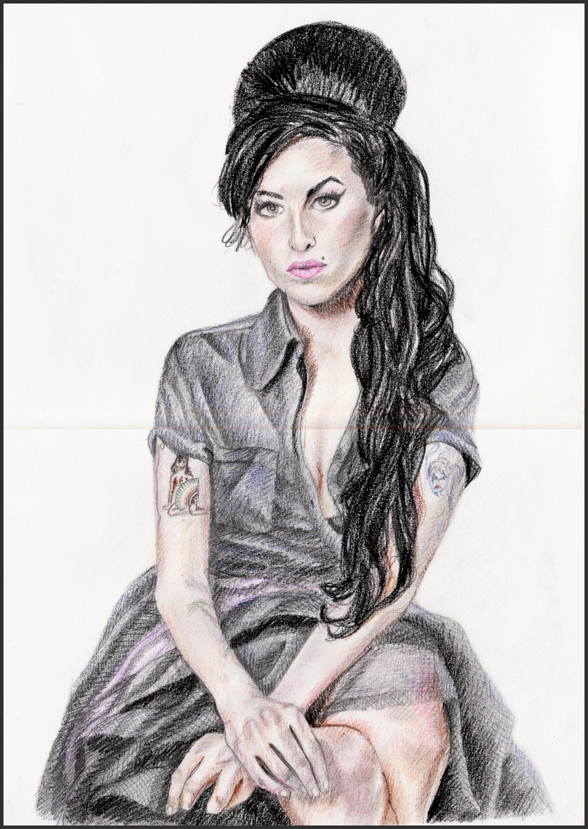Amy Winehouse by MeTheObscure