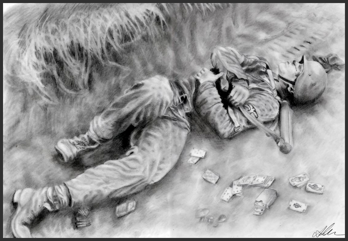 Dead Member of Waffen SS by MeTheObscure