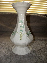 Belleek Daisy Vase