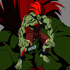 Street Fighter II Movie Blanka Key Art by michaelxgamingph on