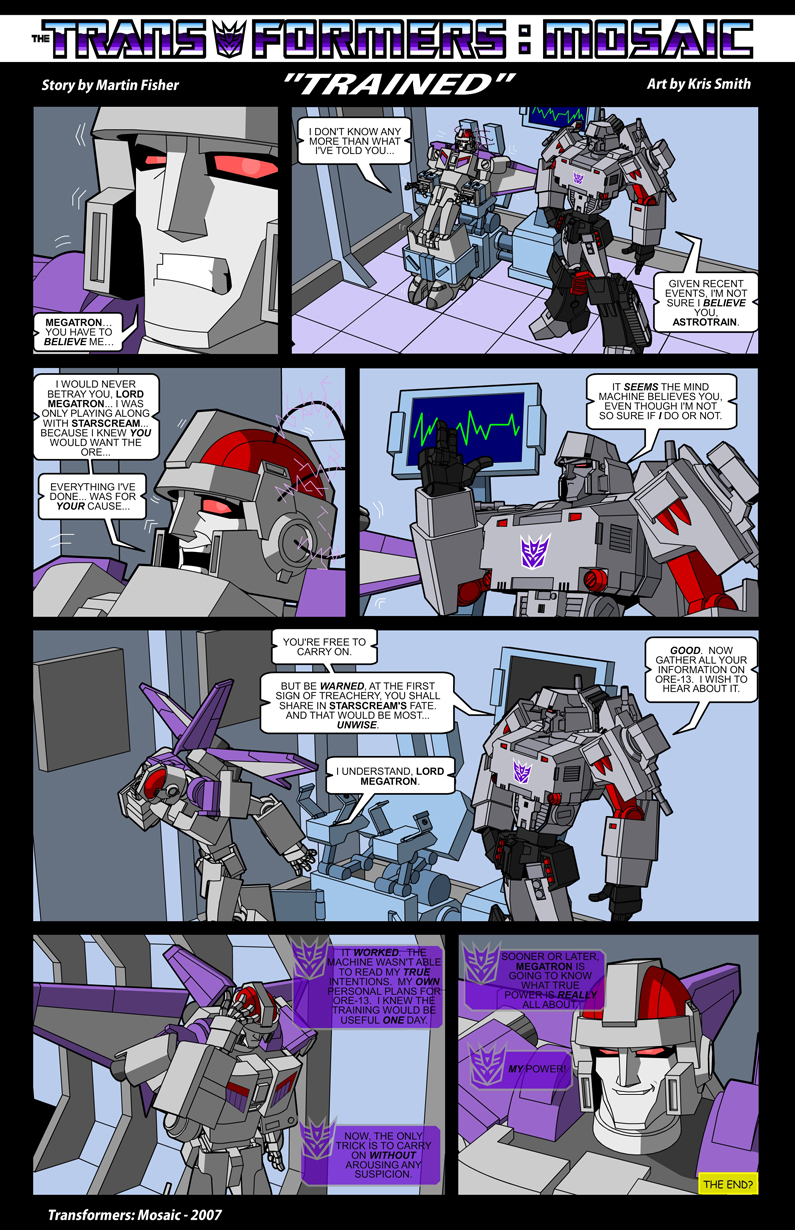 TRAINED by Transformers-Mosaic on DeviantArt