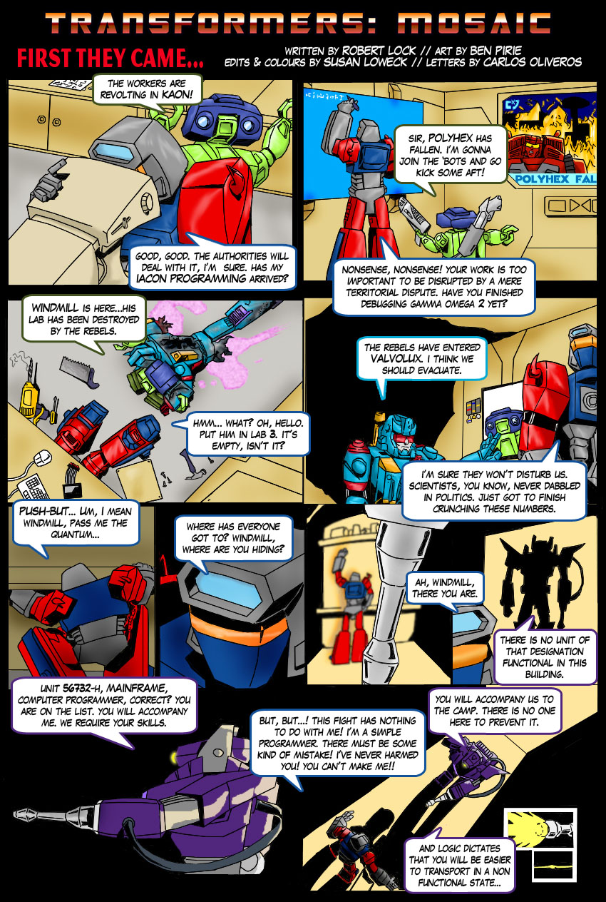 FIRST THEY CAME by Transformers-Mosaic on DeviantArt