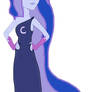 Vice principal Luna as a princess