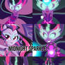 Midnight sparkle collage