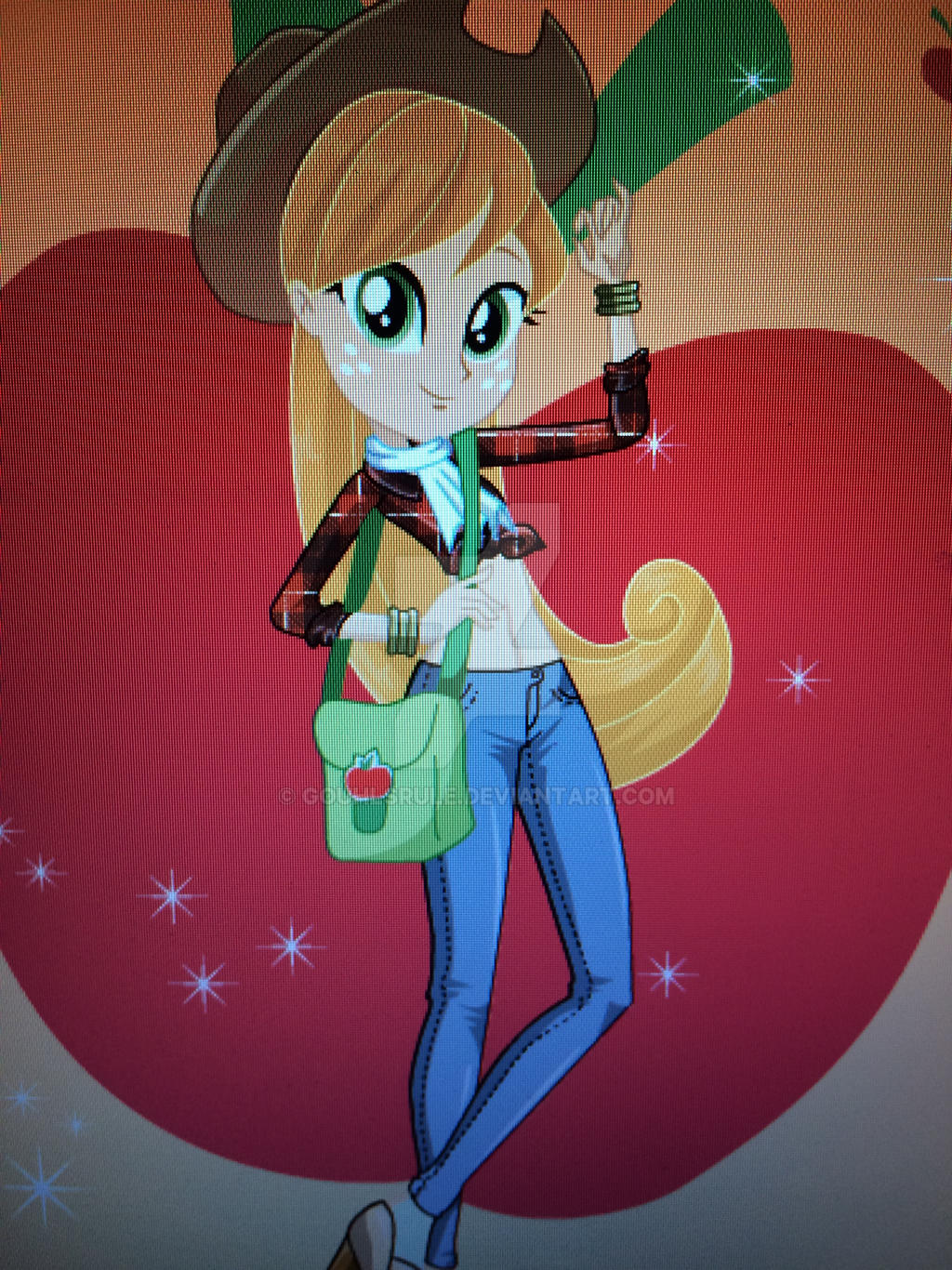 Applejack Human Pool Human applejack by Gouhlsrule on DeviantArt